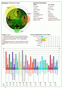 MindSonar metaprograms graph report